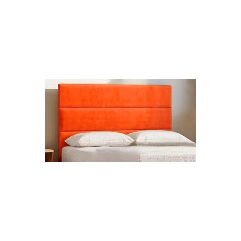Divan Bed Base, Small Double (4'), Orange