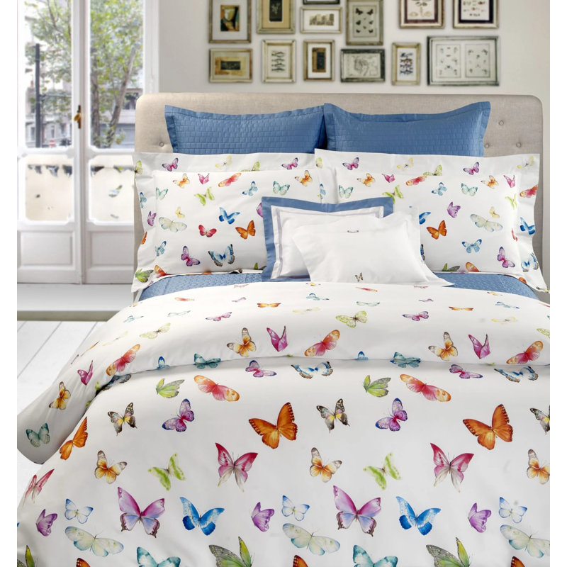 Farfalle Sateen Flat Sheet, King Flat Sheet