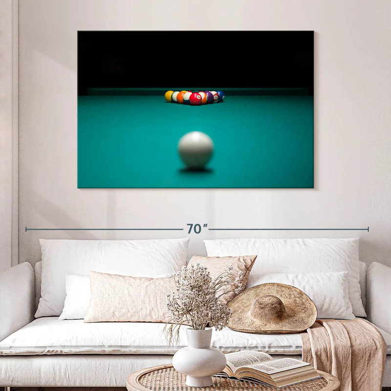 Table de billard Senne, H 32 po x l 48 po