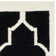 Rodgers Hand Woven Flat Weave Wool/Cotton Geometric Rug in Black/Ivory