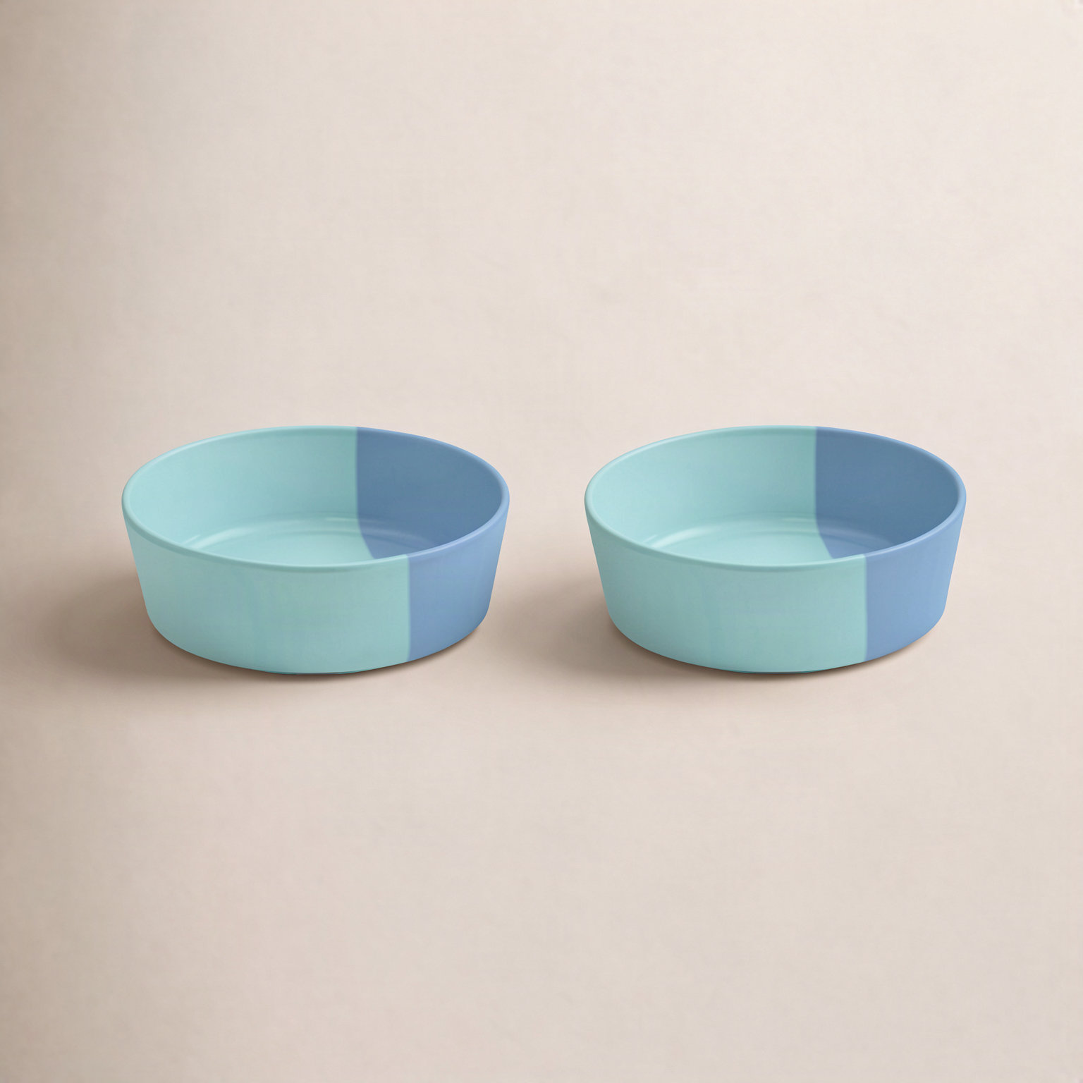 Maxen Anti-Skid Pet Bowl, Blue, Medium (3 cups / 24 fluid oz), 2.2"