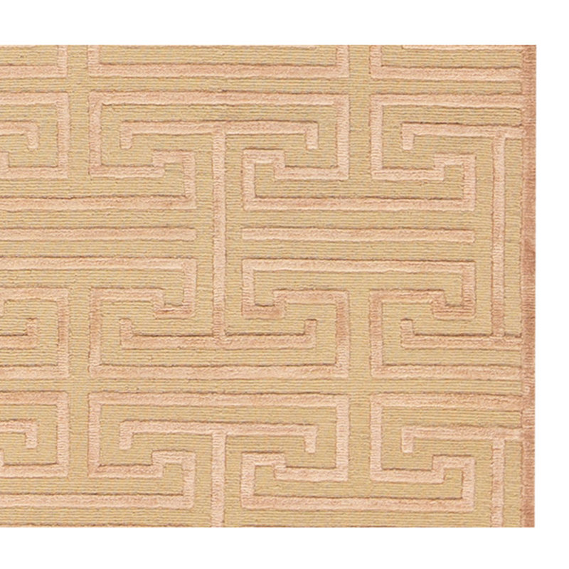 Tapis rectangulaire noué à la main, Rectangle 4pi x 6 pi