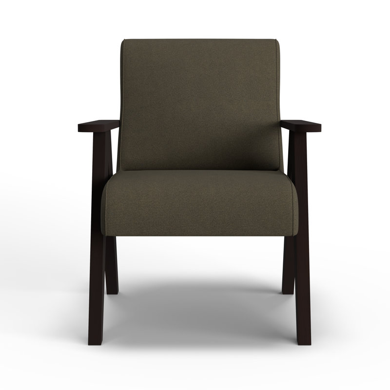 Accent Chair, Ash, Espresso