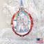 Keepsake 3'' Handmade Glass Photo Ornament