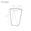 Lavabo sur pied Brusque