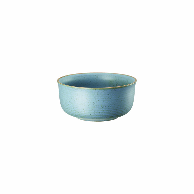 Nature Handmade Stoneware Cereal Bowl, Blue