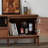 Creative Solid Wood TV Stand