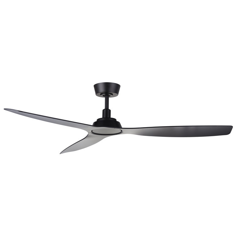 52" Willow 3 - Blade Standard Ceiling Fan with Remote Control