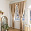 Rideau matelassé occultant avec rideaux et rideaux en tissu 3 couches pour l'hiver-1116337907-1116337918