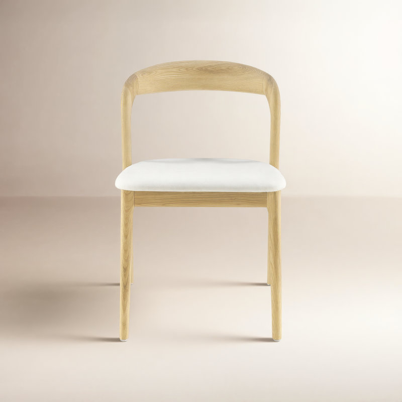 Celestia Upholstered Dining Chair, Natural