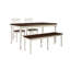 Ensemble de salle à manger extensible 4 pièces Dunblane-1512273290
