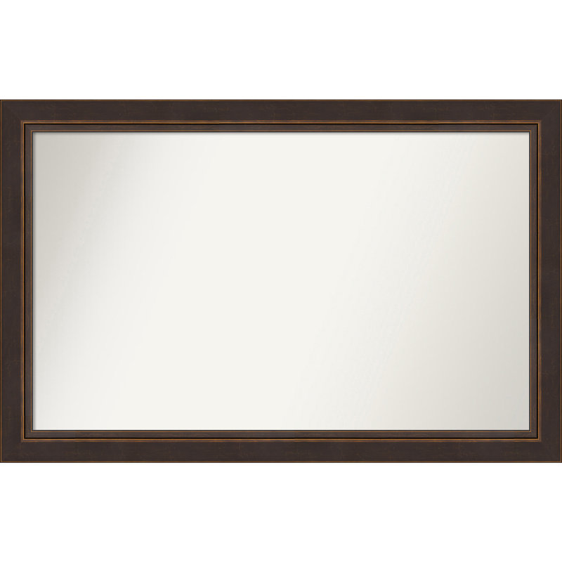 Ramsses Solid Wood Wall Mirror, 27.5" x 42.5", Rectangle