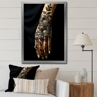 Jegar " Hinduisim Exquisite Henna Art " by Designart