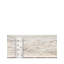 Tapis beige rond à motif floral Levi-441499549