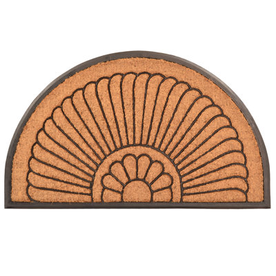 Crescent Cocoa Doormat
