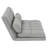 Tri-Fold Full / Double 44.5'' Upholstered Futon Chair-62998485