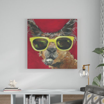 Dapper Animal IV by Jennifer Rutledge - Wrapped Canvas Painting