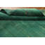 Tapis vert en laine de style Gabbeh vert 5 x 8