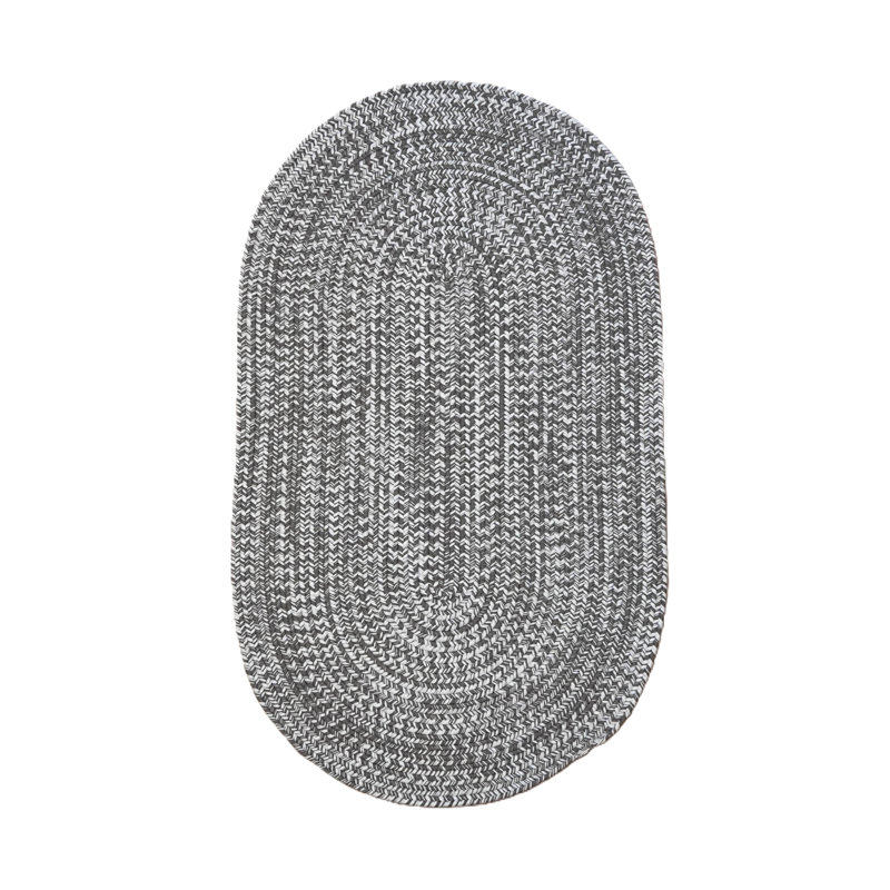 Tapis en grès tressé Ardath, Tapis de couloir de 2 pi x 7 pi