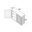 Armoire murale standard de cuisine prête à assembler de l 36 po x P 12 po x H 30 po CASAINC-130466596