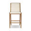 Rafe Upholstered Stool with Solid Wood Frame