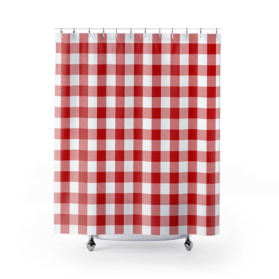 Plaid Shower Curtain