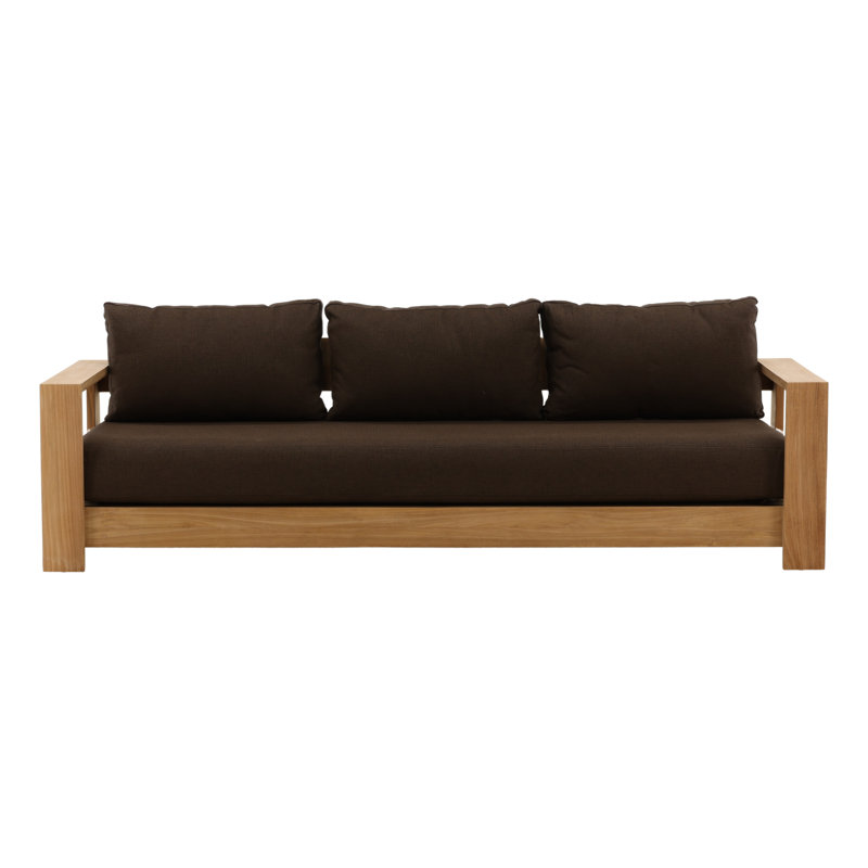 Kingsville Outdoor Sofa Brown