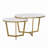 Round Nesting Coffee Table Set 2-Piece