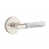 Satin Nickel/White Marble selected
