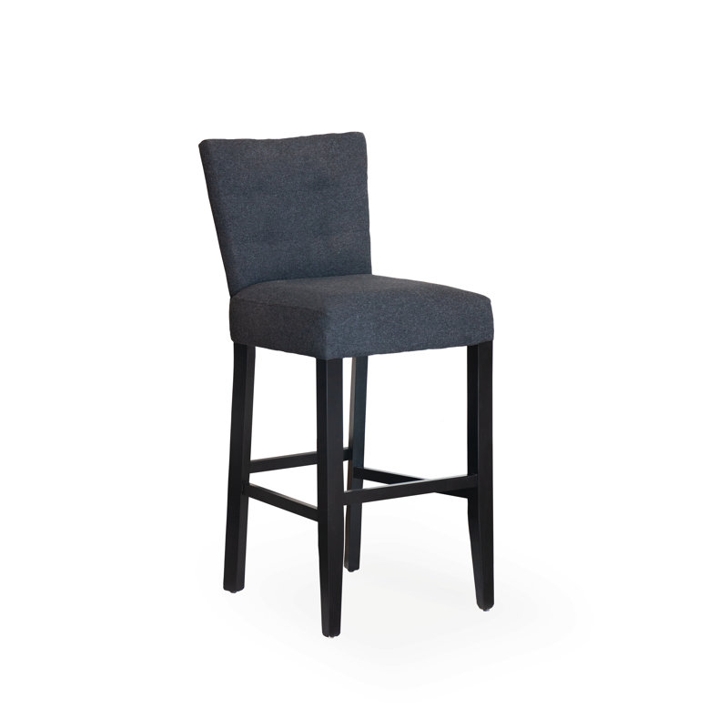 Tabouret de bar 30 po Crisler, Noir, Gris