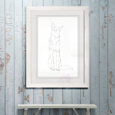 " Dog Contour I "