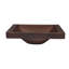 Lavabo de salle de bain rectangulaire en métal-10362771
