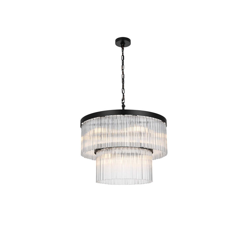 Lustre noir Harlow, Noir