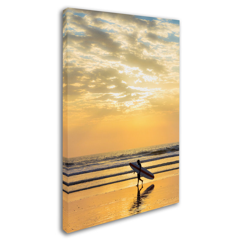 Ann "Surfing 6", reproduction de photo sur toile tendue, H 19 po x l 12 po
