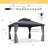 13 Ft. W x 13 Ft. D Steel Patio Gazebo