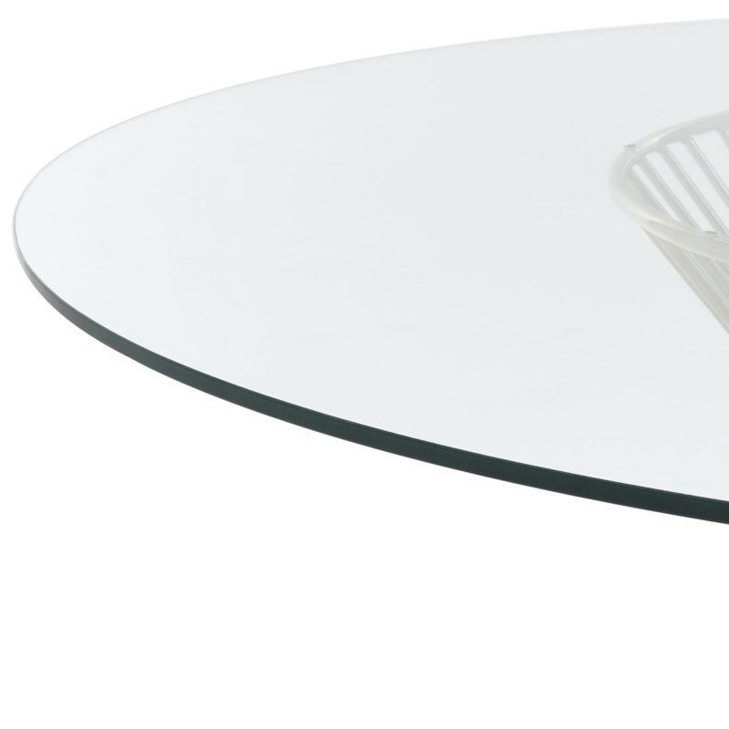 Round Glass Dining Table