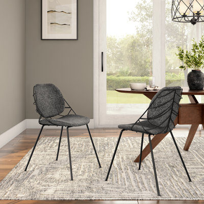 Chaise d’appoint en acier Bevers