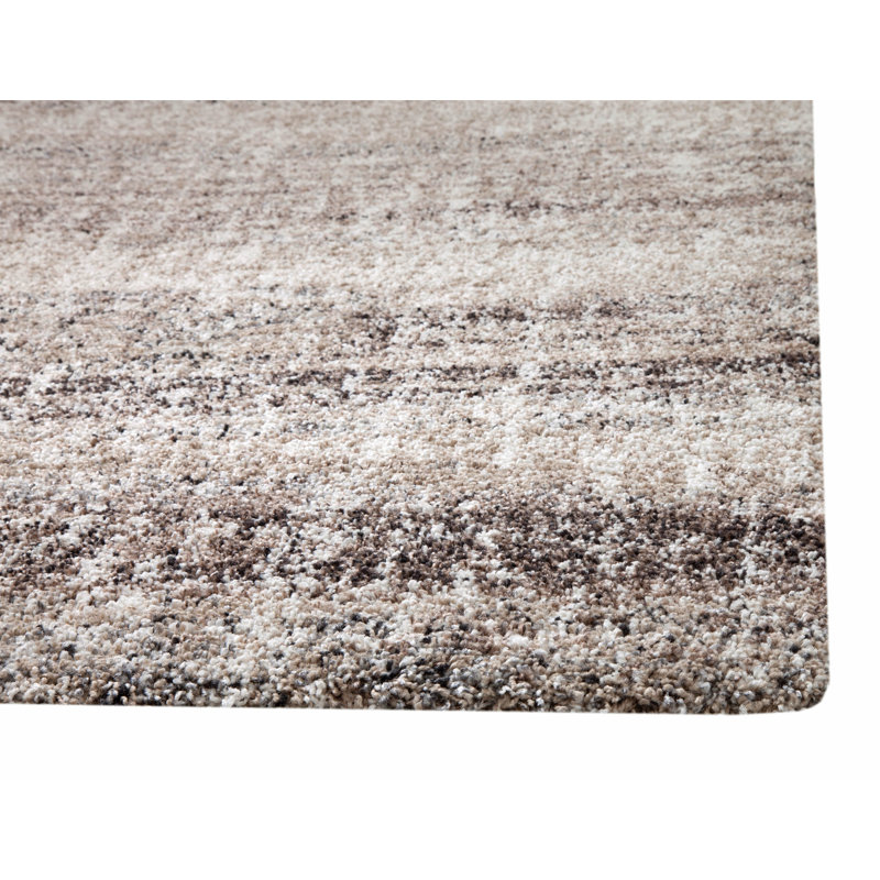 Tapis beige touffeté Quesinberry, Rectangle 8 pi x 10 pi