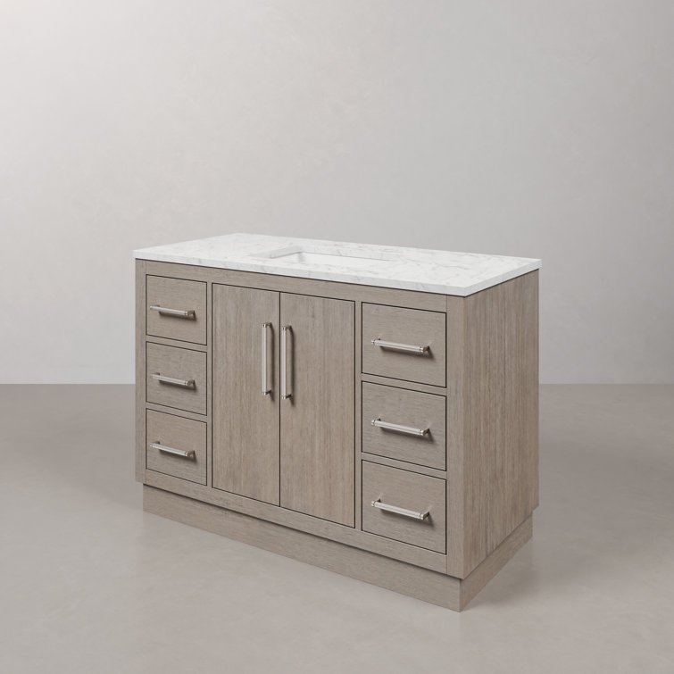 Hugo 48" Single Bathroom Vanity Set with Mirror