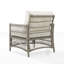 Chaise de patio avec coussins Borgen