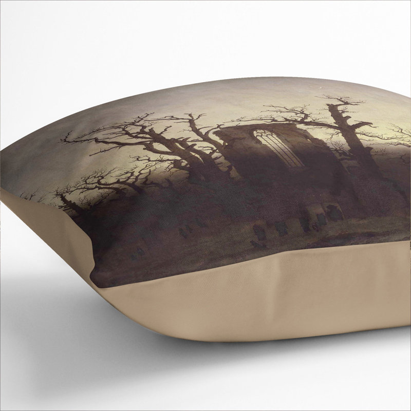Square Cushion, 40cm H x 40cm W x 15cm D, Stone