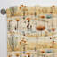Motif bohème désert Sandy Beige I - rideau boho - rideau abstrait obscurcissant - 1 panneaux-107562910