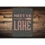 Plaque en aluminium Lake Oar-1295949685
