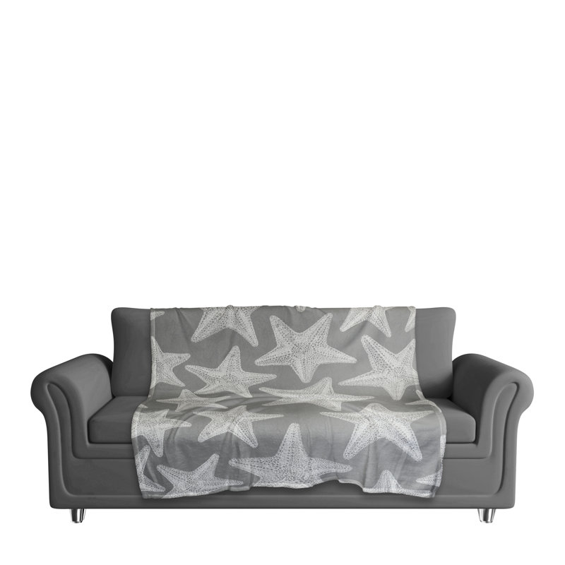 Hand Woven Throw Blanket, Gray