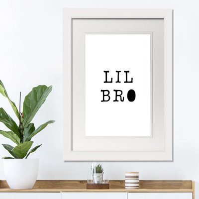 Art encadré Lil Bro