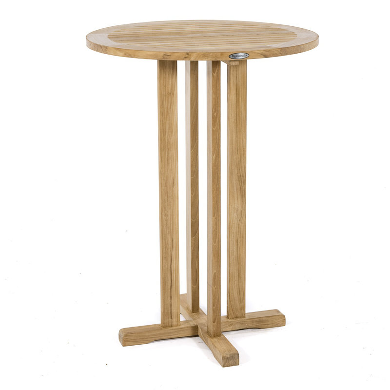 Westminster Teak 30 Inch Round Bar Table
