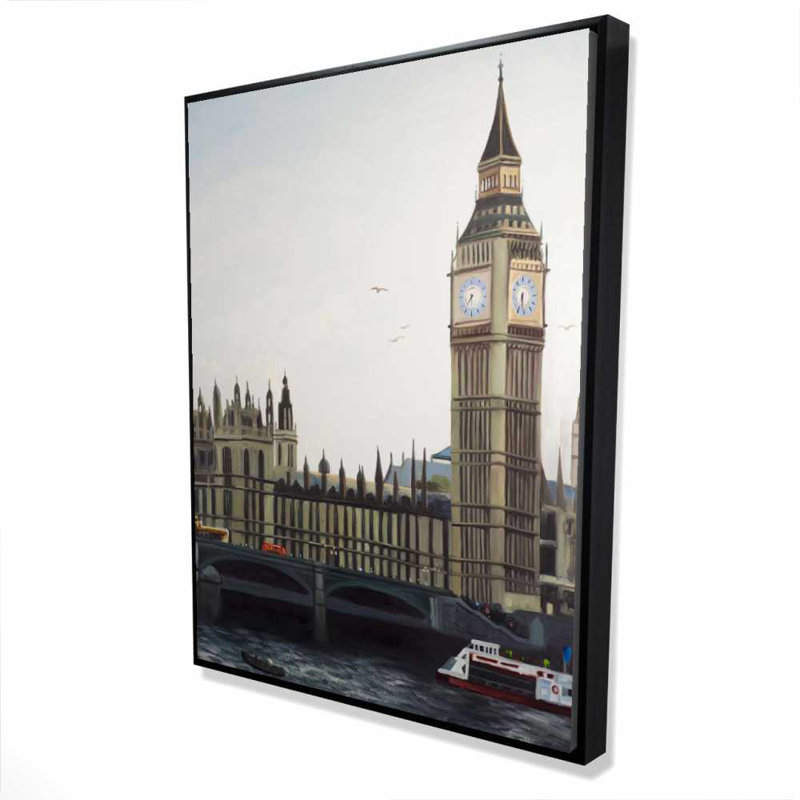 Horloge Big Ben Beige