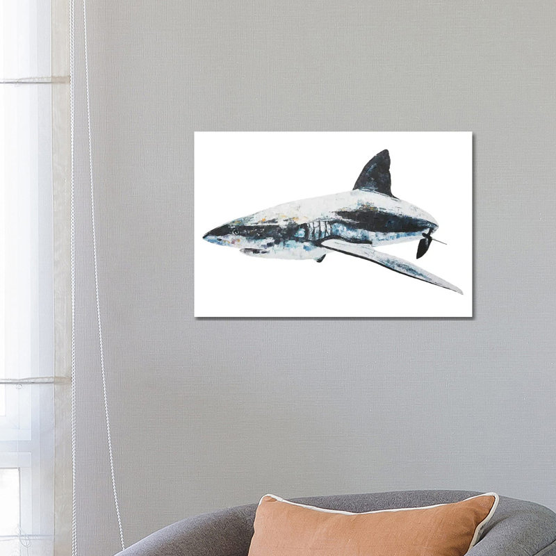 Bruce by Becksy - Wrapped Canvas Print, 66.04 cm H x 45.72 cm W x 3.175 cm D