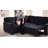 L-shaped Sectional Sofa With Storage Seat, Usb And Cup Holders-1272077480
