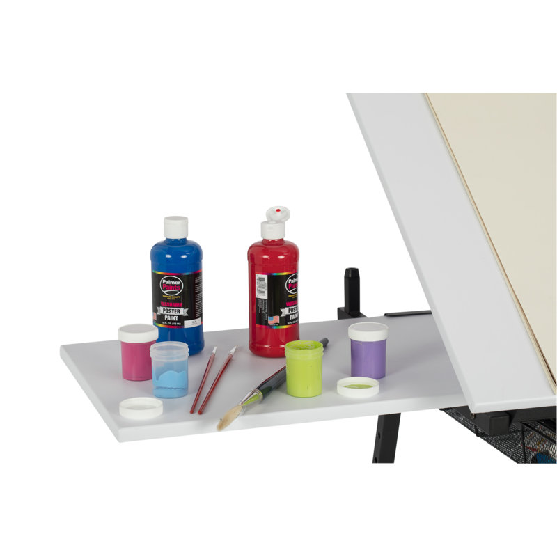 Crase Adjustable Metal Base Drafting Table